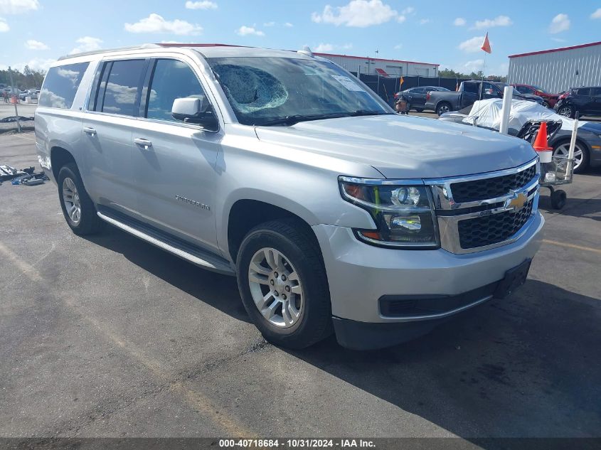 2015 Chevrolet Suburban 1500 Lt VIN: 1GNSCJKC2FR604416 Lot: 40718684