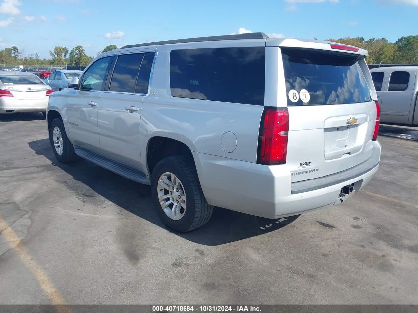 2015 Chevrolet Suburban 1500 Lt VIN: 1GNSCJKC2FR604416 Lot: 40718684