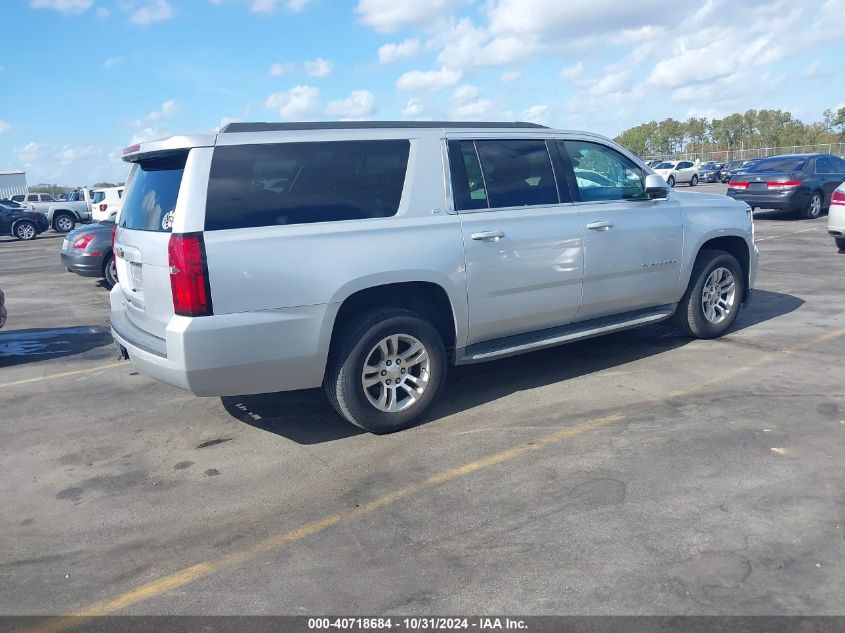 2015 Chevrolet Suburban 1500 Lt VIN: 1GNSCJKC2FR604416 Lot: 40718684