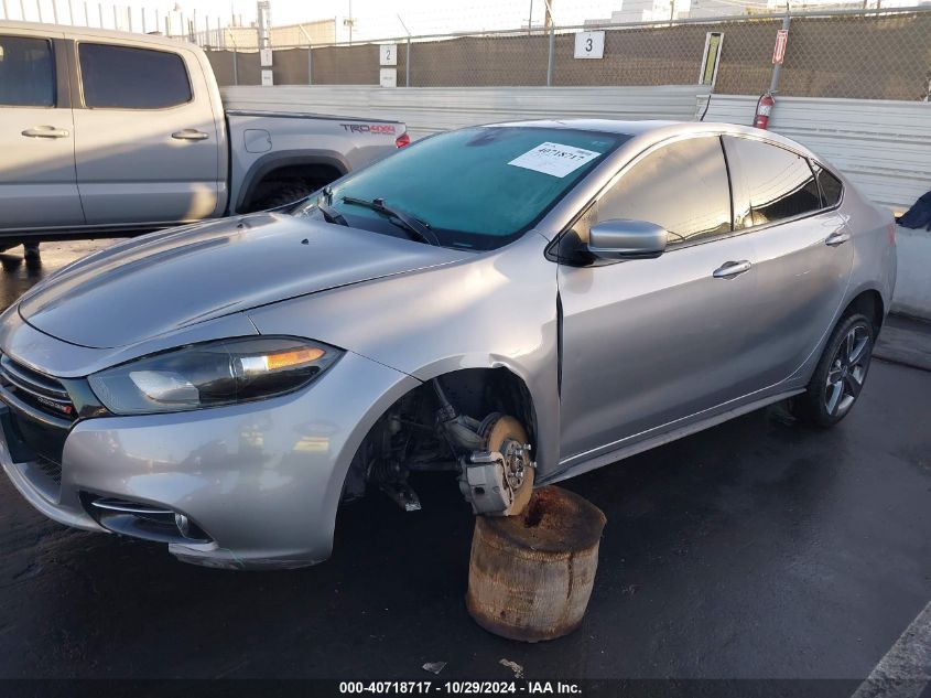 2016 Dodge Dart Gt VIN: 1C3CDFEB7GD540225 Lot: 40718717