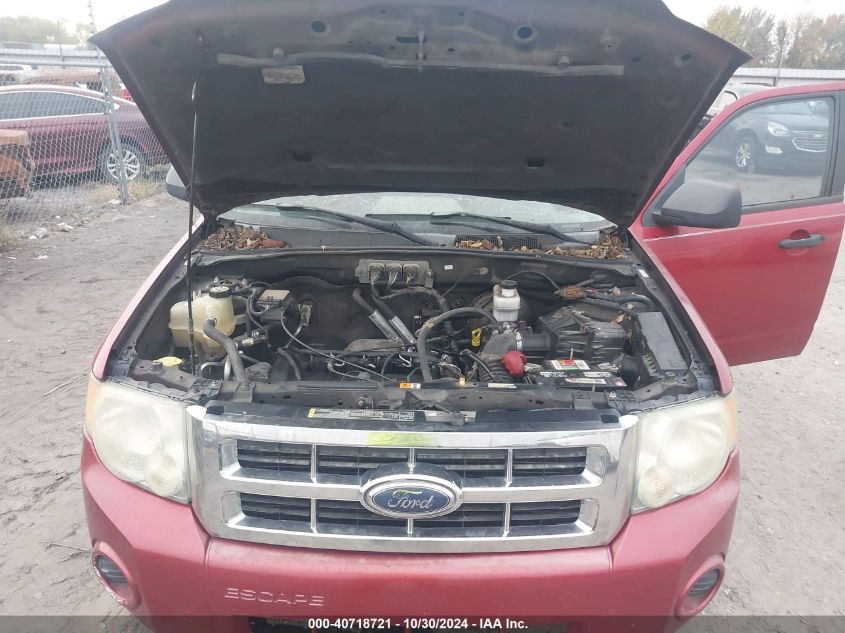 2008 Ford Escape Xls/Xls Manual VIN: 1FMCU02Z18KE10587 Lot: 40718721