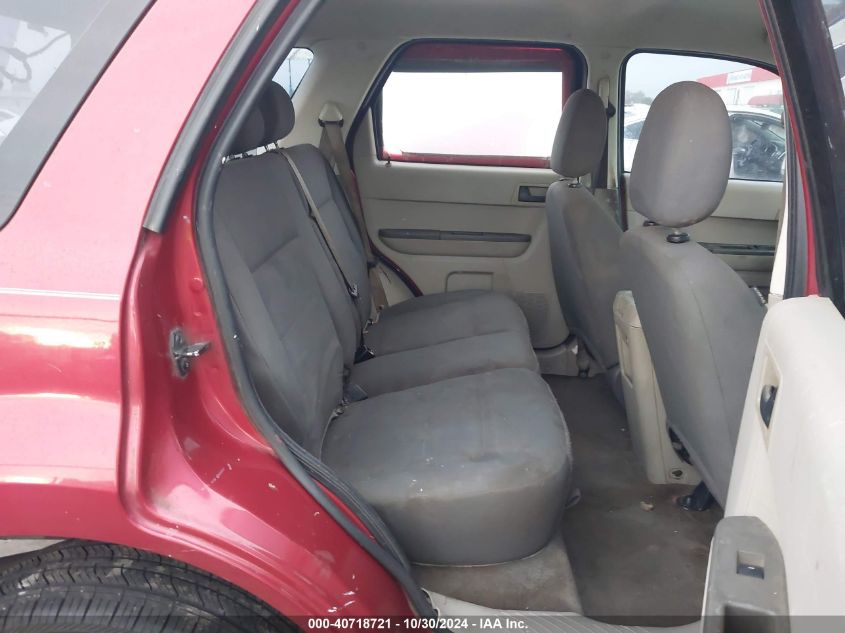 2008 Ford Escape Xls/Xls Manual VIN: 1FMCU02Z18KE10587 Lot: 40718721