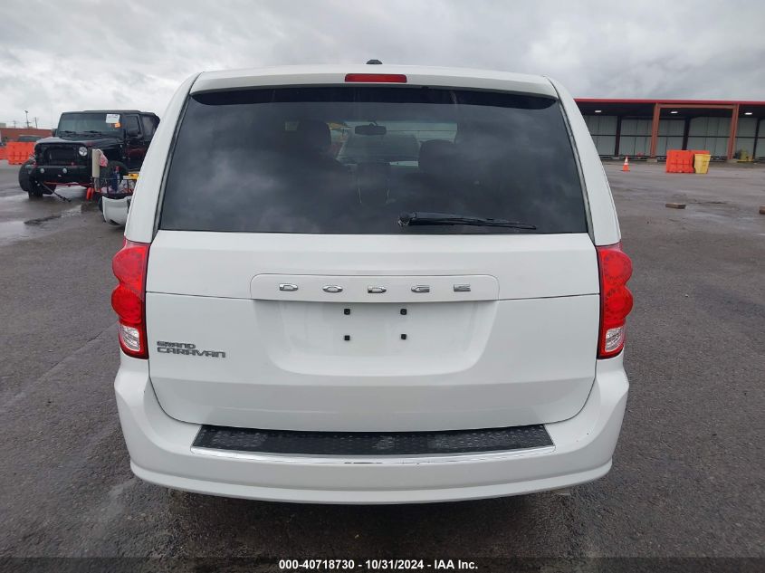 2014 Dodge Grand Caravan Se VIN: 2C4RDGBG8ER109740 Lot: 40718730