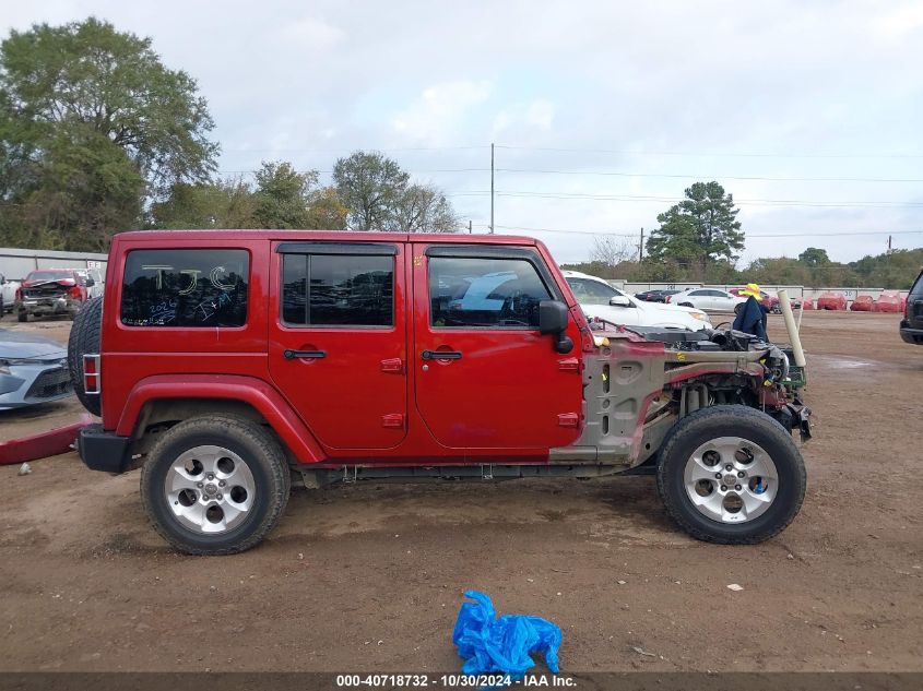 2013 Jeep Wrangler Unlimited Sahara VIN: 1C4BJWEG2DL568687 Lot: 40718732