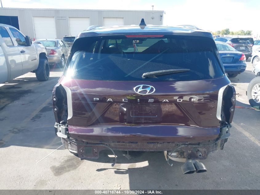 2020 Hyundai Palisade Sel VIN: KM8R4DHE2LU039751 Lot: 40718744