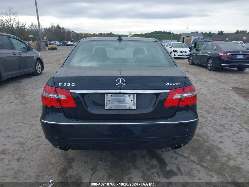 2011 Mercedes-Benz E 350 4Matic VIN: WDDHF8HB5BA384088 Lot: 40718766