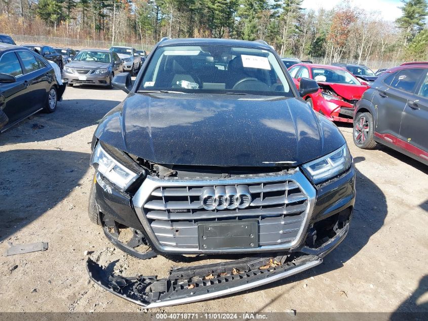 2018 Audi Q5 2.0T Tech Premium VIN: WA1BNAFY9J2233193 Lot: 40718771