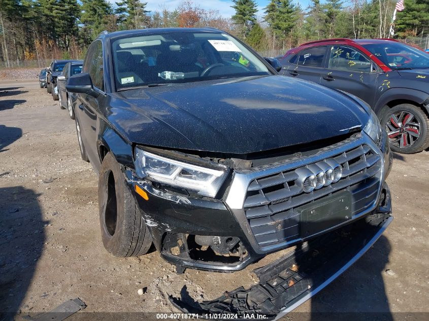 2018 Audi Q5 2.0T Tech Premium VIN: WA1BNAFY9J2233193 Lot: 40718771