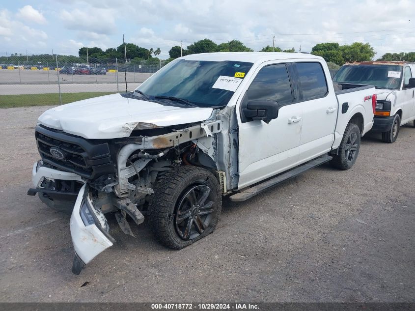 2022 Ford F-150 Xlt VIN: 1FTFW1E81NFA77946 Lot: 40718772