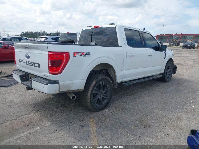 2022 Ford F-150 Xlt VIN: 1FTFW1E81NFA77946 Lot: 40718772