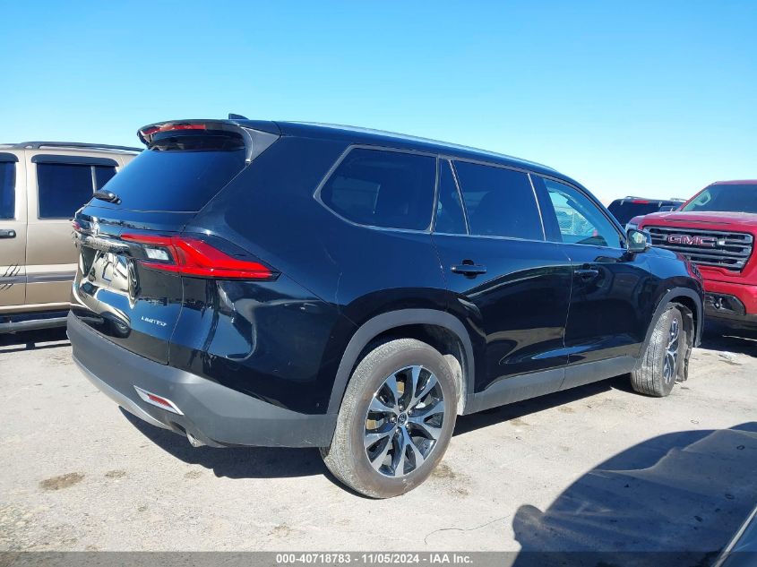 2024 Toyota Grand Highlander Hybrid Limited Max VIN: 5TDADAB53RS000155 Lot: 40718783