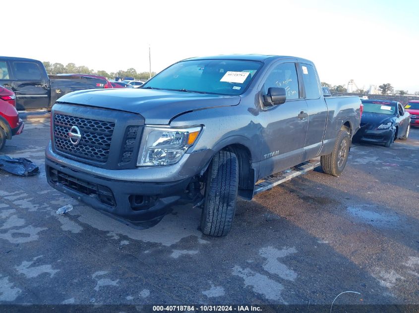 VIN 1N6AA1CK1HN556947 2017 Nissan Titan, S no.2