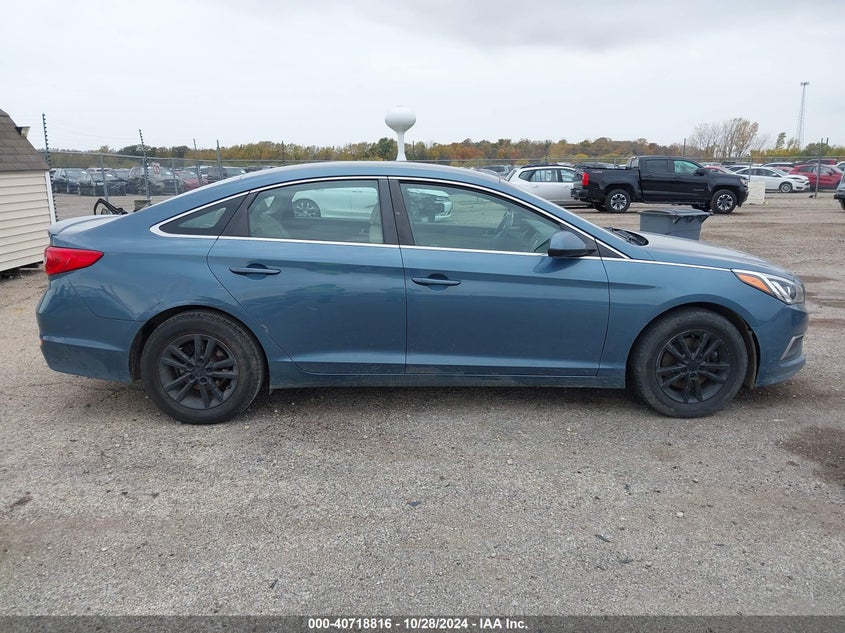 2017 HYUNDAI SONATA VIN: 5NPE24AFXHH546409
