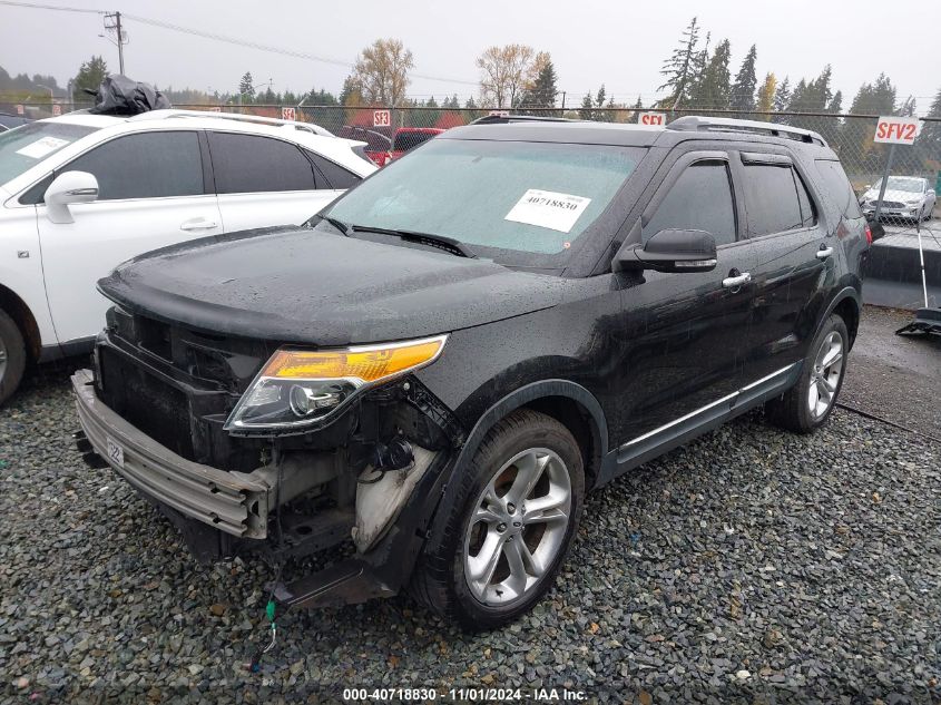 2013 Ford Explorer Limited VIN: 1FM5K8F89DGC34853 Lot: 40718830