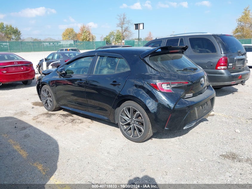 2019 TOYOTA COROLLA VIN: JTNK4RBE4K3018041
