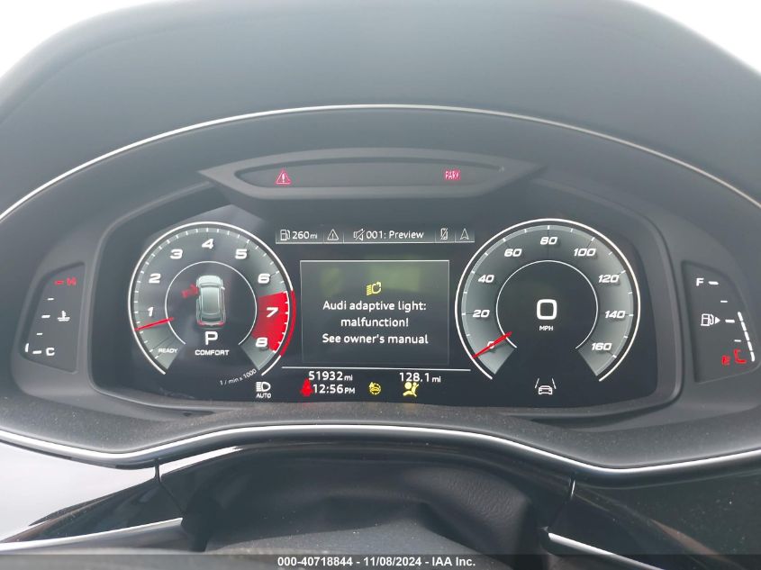 VIN WA1FVAF16MD010820 2021 AUDI Q8 PRESTIGE 55 TFSI QUATTRO TIPTRONIC