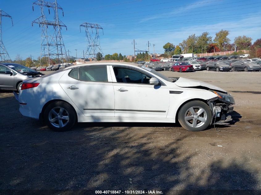 2015 Kia Optima Lx VIN: 5XXGM4A71FG376753 Lot: 40718847