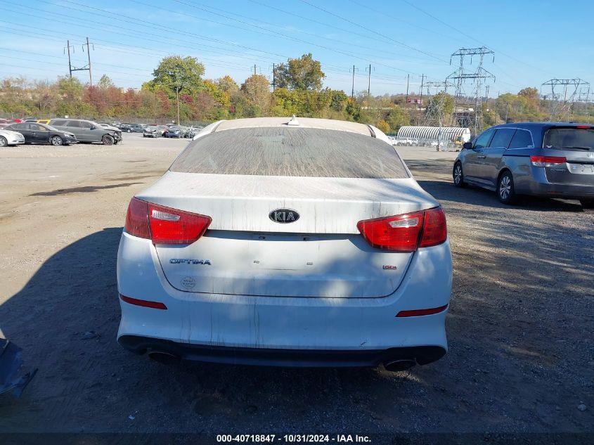 2015 Kia Optima Lx VIN: 5XXGM4A71FG376753 Lot: 40718847