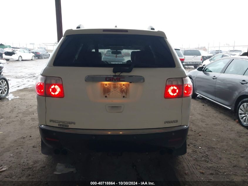 2011 GMC Acadia Slt-2 VIN: 1GKKVSED9BJ410184 Lot: 40718864