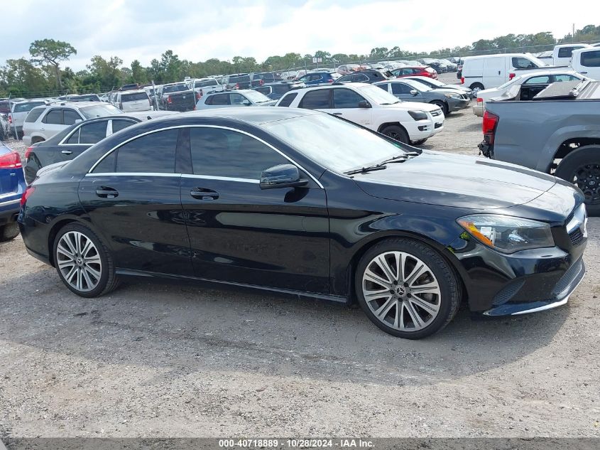 2018 Mercedes-Benz Cla 250 VIN: WDDSJ4EB2JN640003 Lot: 40718889