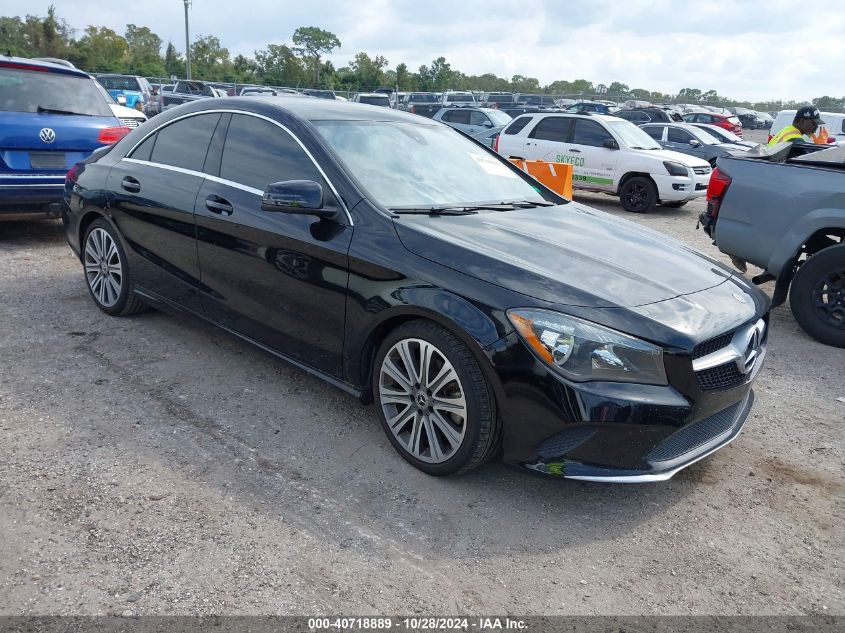 VIN WDDSJ4EB2JN640003 2018 Mercedes-Benz CLA 250 no.1