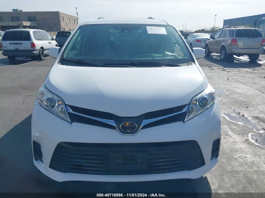 2020 Toyota Sienna Le VIN: 5TDKZ3DC3LS084496 Lot: 40718895