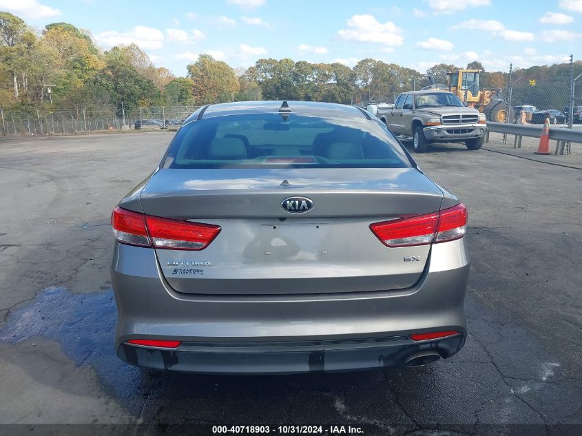 2018 Kia Optima Ex VIN: 5XXGU4L32JG222121 Lot: 40718903