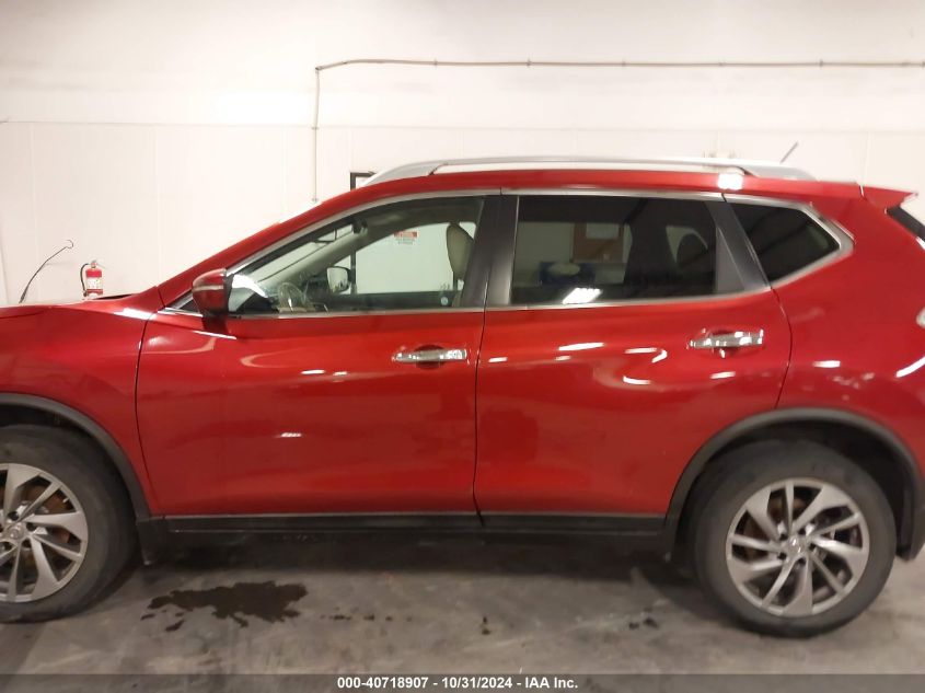 2015 Nissan Rogue Sl VIN: 5N1AT2MV7FC814890 Lot: 40718907