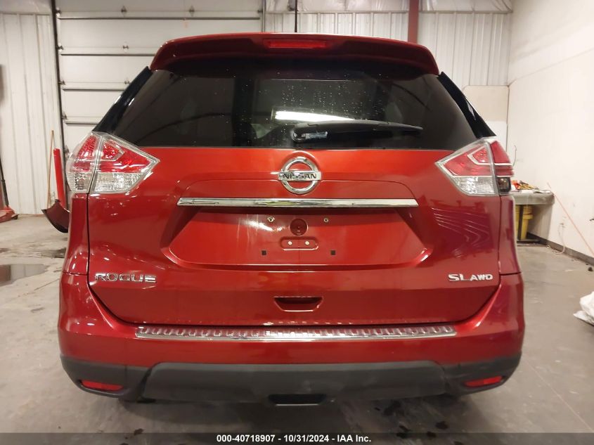 2015 Nissan Rogue Sl VIN: 5N1AT2MV7FC814890 Lot: 40718907