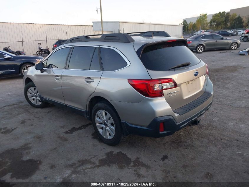 2019 Subaru Outback 2.5I Premium VIN: 4S4BSAFC2K3276221 Lot: 40718917