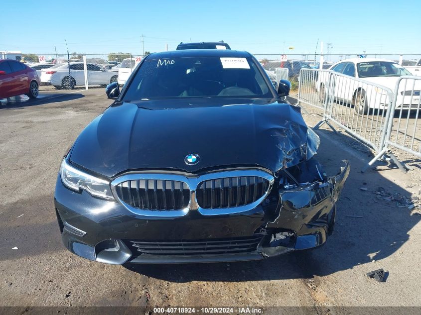 2021 BMW 330I VIN: 3MW5R1J07M8B89769 Lot: 40718924