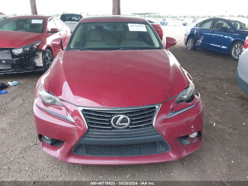 2014 Lexus Is 250 VIN: JTHBF1D20E5020251 Lot: 40718933