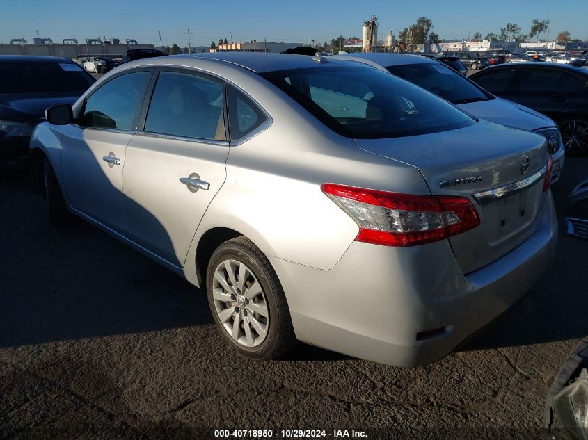 VIN 3N1AB7APXFY253993 2015 Nissan Sentra, Fe+ S/S/S... no.3