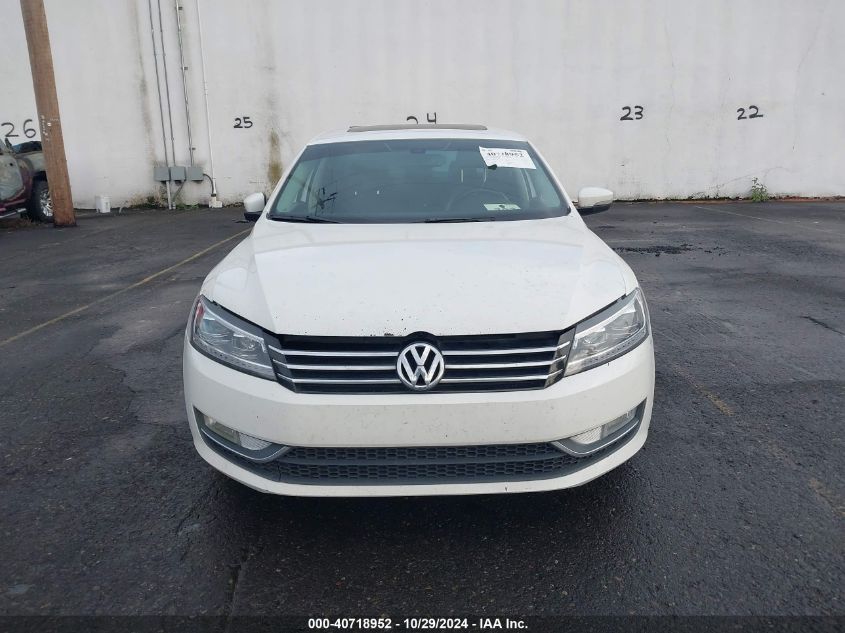 2015 Volkswagen Passat 2.0L Tdi Sel Premium VIN: 1VWCV7A32FC056283 Lot: 40718952