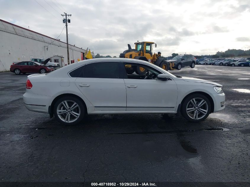 2015 Volkswagen Passat 2.0L Tdi Sel Premium VIN: 1VWCV7A32FC056283 Lot: 40718952