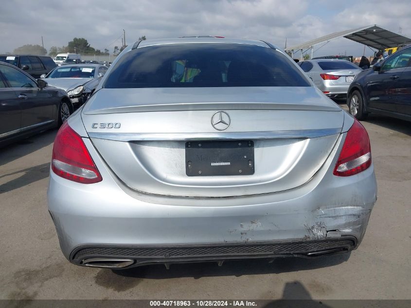 2018 Mercedes-Benz C 300 VIN: 55SWF4JB1JU273482 Lot: 40718963