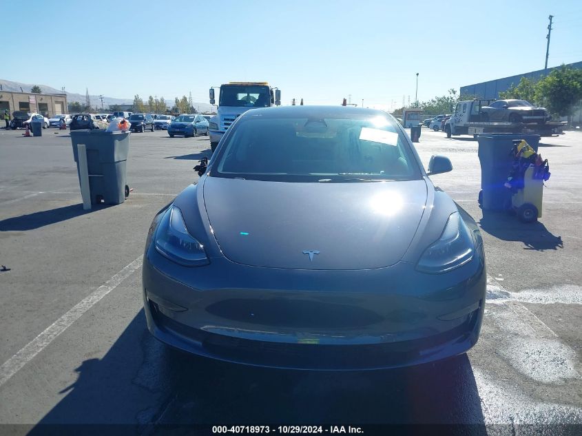 2022 Tesla Model 3 Long Range Dual Motor All-Wheel Drive VIN: 5YJ3E1EB4NF171860 Lot: 40718973