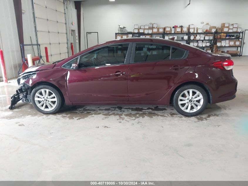 2017 Kia Forte Lx/S VIN: 3KPFL4A77HE020947 Lot: 40719005