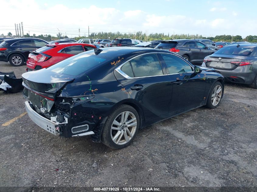 2024 Lexus Is 300 VIN: JTHCA1D21R5131836 Lot: 40719025