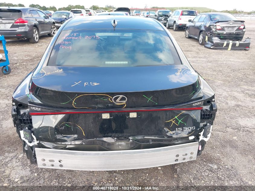 2024 Lexus Is 300 VIN: JTHCA1D21R5131836 Lot: 40719025