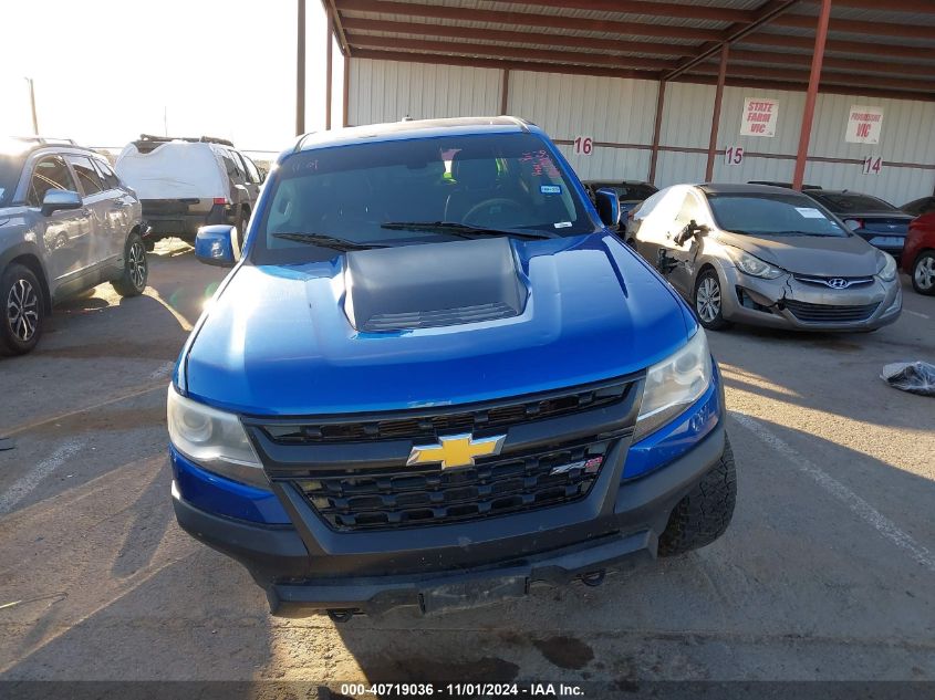 2018 Chevrolet Colorado Zr2 VIN: 1GCGTEEN8J1322579 Lot: 40719036