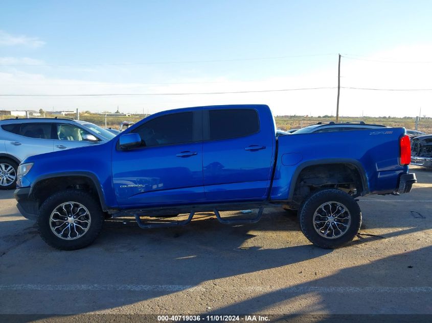 2018 Chevrolet Colorado Zr2 VIN: 1GCGTEEN8J1322579 Lot: 40719036