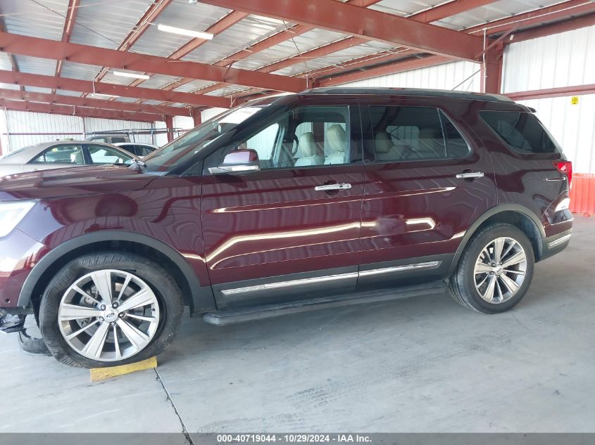 2018 Ford Explorer Limited VIN: 1FM5K8FH9JGB57347 Lot: 40719044