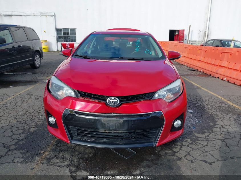 2016 Toyota Corolla L/Le/Le Pls/Prm/S/S Pls VIN: 2T1BURHE0GC624575 Lot: 40719065