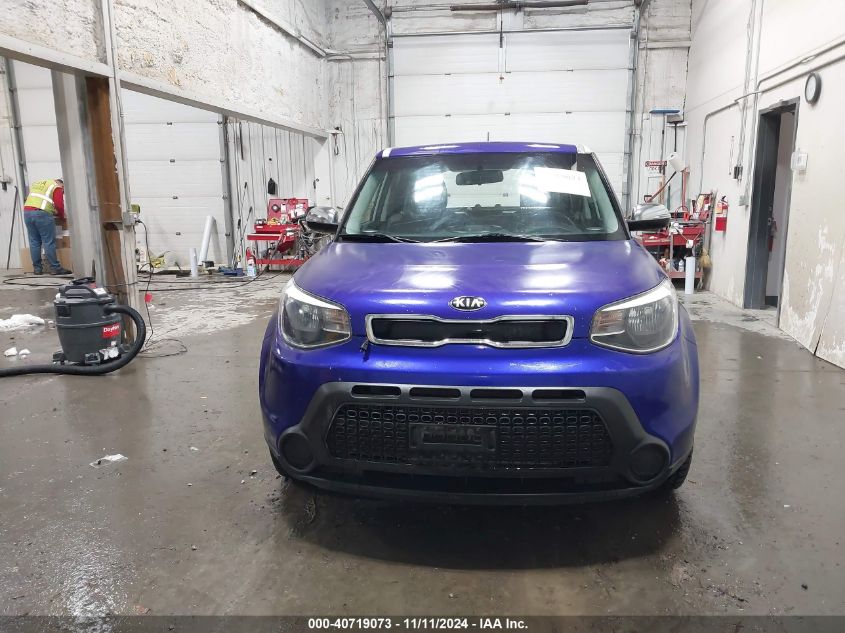 2014 Kia Soul + VIN: KNDJP3A56E7703029 Lot: 40719073