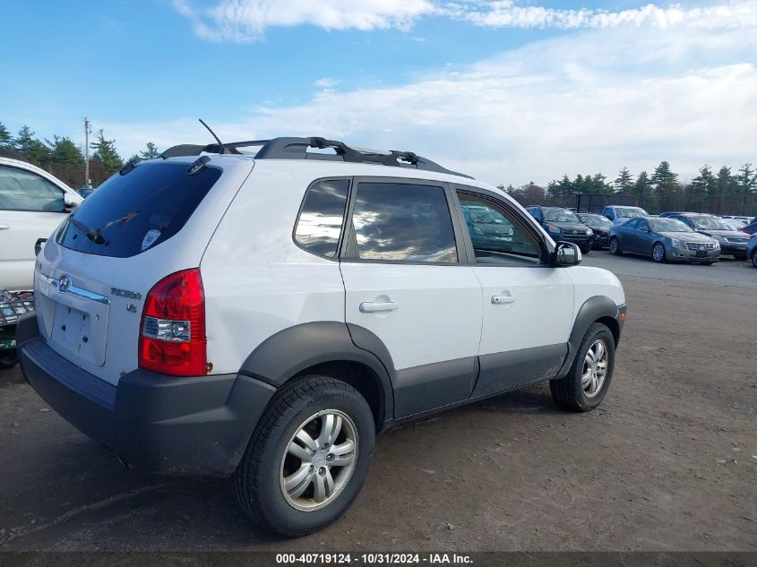 2006 Hyundai Tucson Gls/Limited VIN: KM8JN72D46U290710 Lot: 40719124