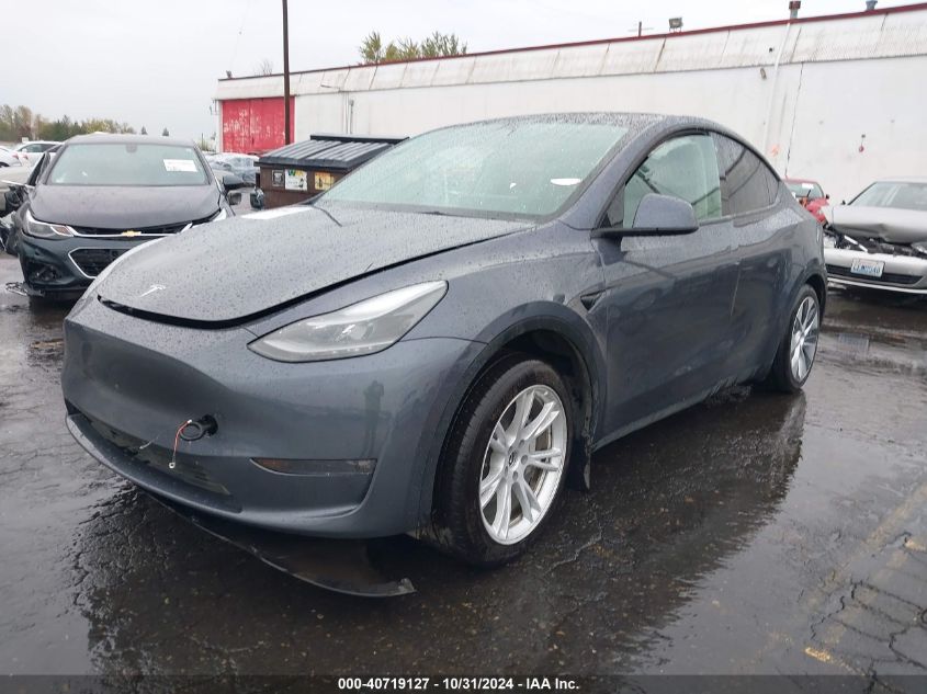 2023 TESLA MODEL Y AWD/LONG RANGE DUAL MOTOR ALL-WHEEL DRIVE - 7SAYGDEE9PF674690