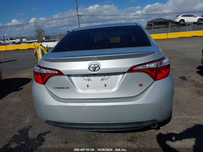 2015 Toyota Corolla L/Le/Le Pls/Prm/S/S Pls VIN: 5YFBURHE4FP228955 Lot: 40719138