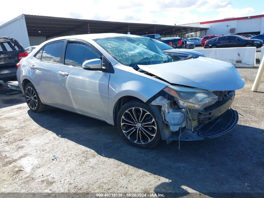 2015 TOYOTA COROLLA L/LE/LE PLS/PRM/S/S PLS - 5YFBURHE4FP228955