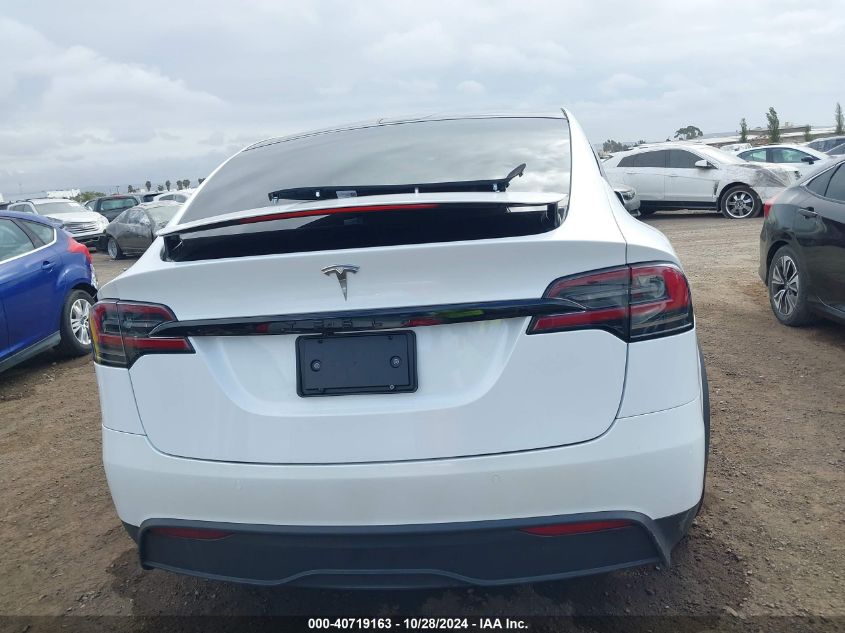 2022 Tesla Model X VIN: 7SAXCDE51NF362237 Lot: 40719163